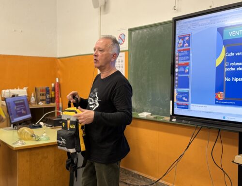 Taller práctico de primeros auxilios RCP, DESA…